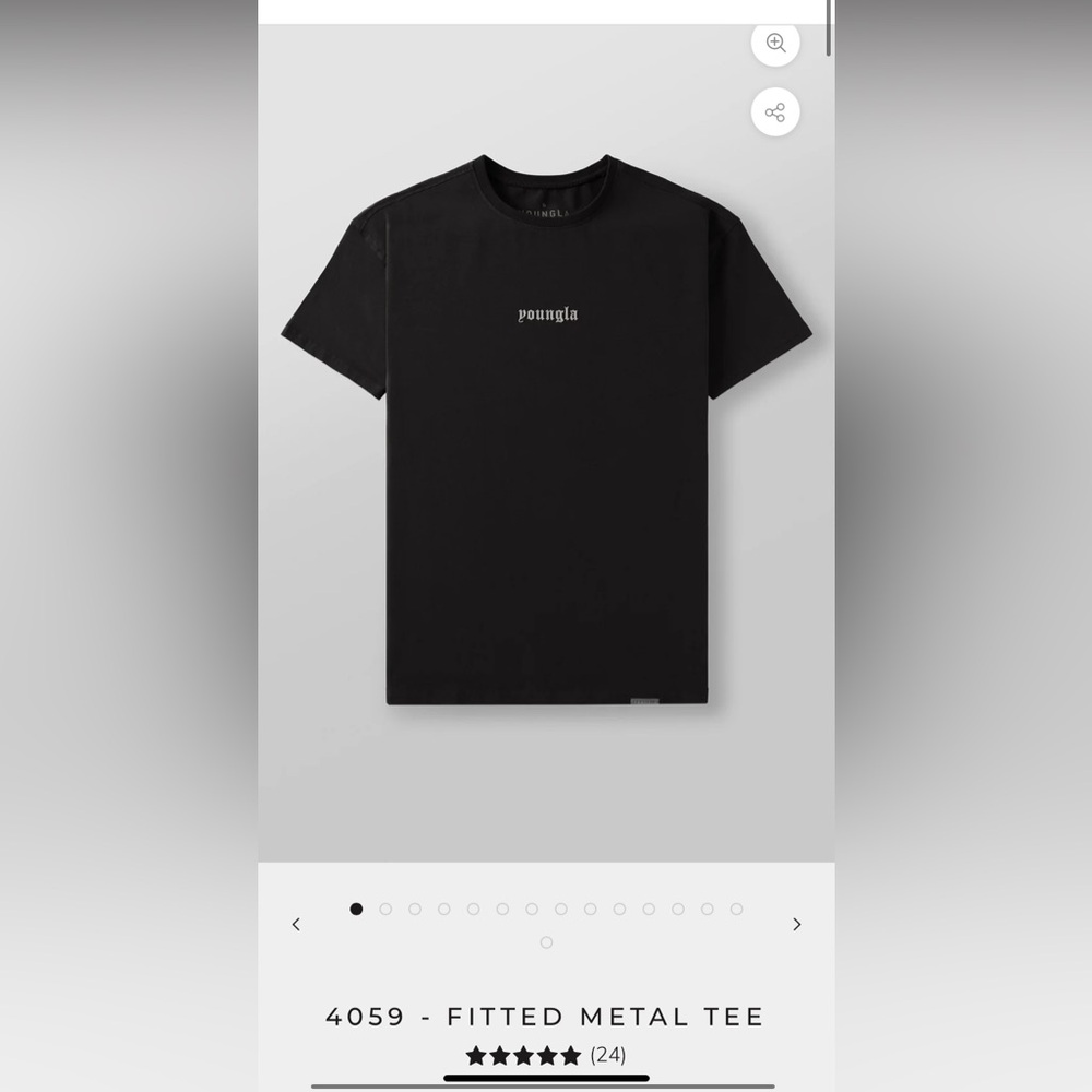 Youngla 4059 - FITTED METAL TEE